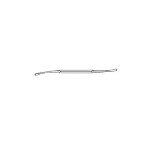 Unna Comedone Expressor Double-Ended Curette, 2/1mm